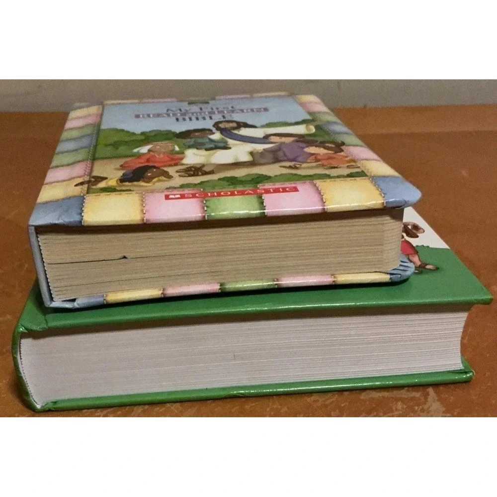 Lt Of 2 Children's Bible Books, The Beginner's Bible‎ And My First R&L Bible